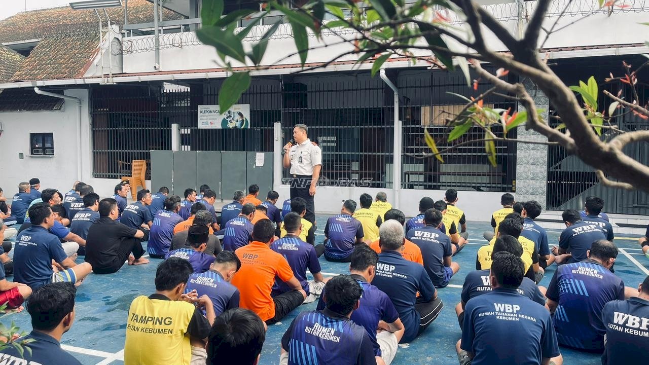 Sapa Pagi Warga Binaan, Rutan Kebumen Tekankan Kesetaraan dan Keadilan
