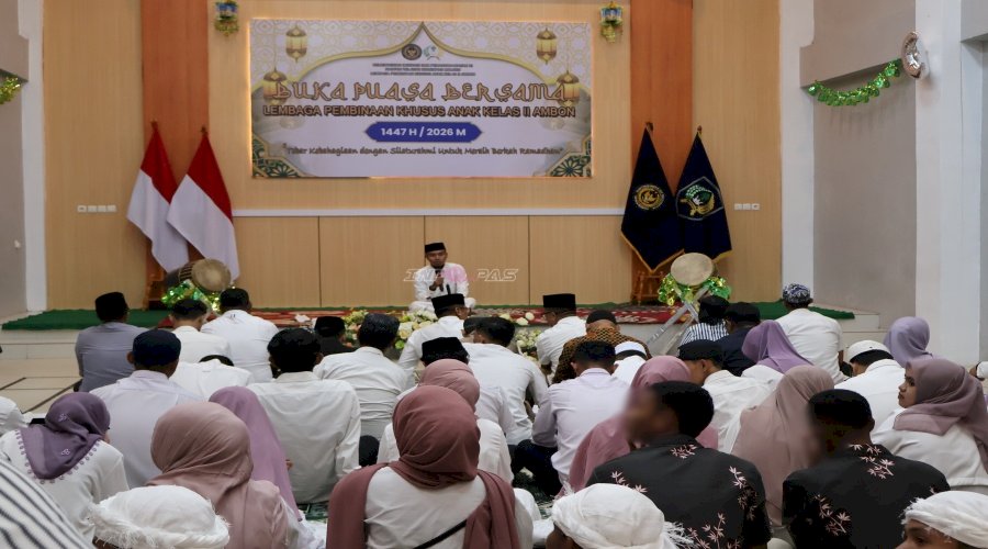 Tebar Kebahagiaan Ramadan, LPKA Ambon Gelar Buka Puasa Penuh Makna