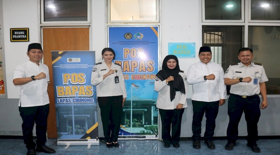 Perkuat Pembimbingan Kemasyarakatan, Lapas Cibinong Terima Kunjungan Monitoring Kanwil Ditjenpas Jabar