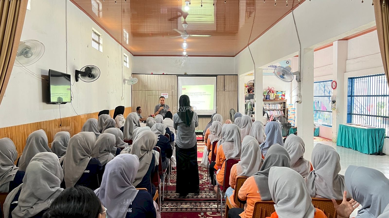 Lapas Perempuan Palembang Gandeng Kemenkum Sumsel Sosialisasikan KUHP Baru bagi Warga Binaan