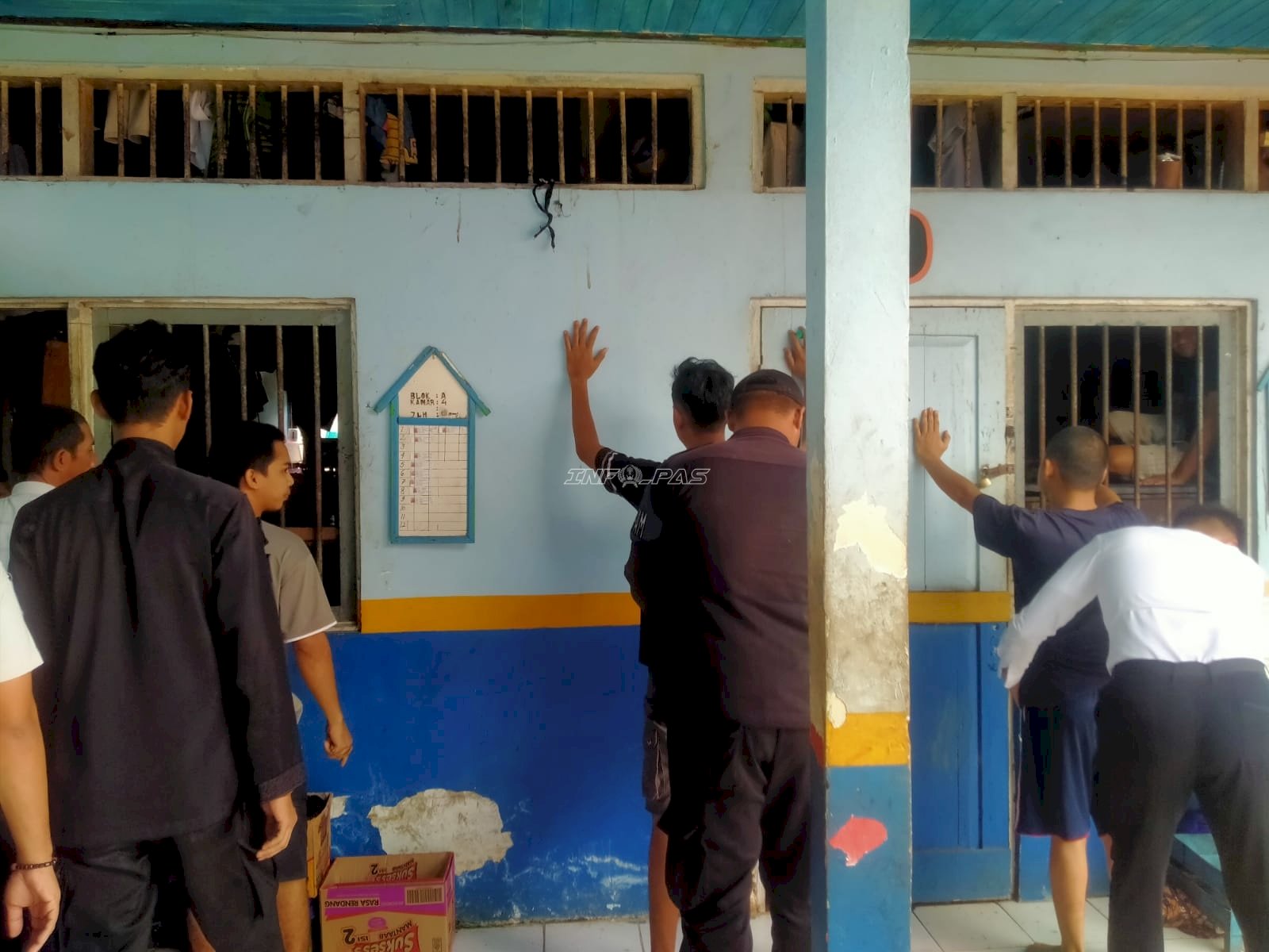 Jaga Keamanan Ramadan, Rutan Marabahan Intensifkan Razia Kamar Hunian