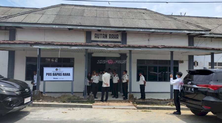 Eks Rutan Raha Jadi Pos Bapas, Kakanwil Ditjenpas Sultra Lakukan Peninjauan Langsung