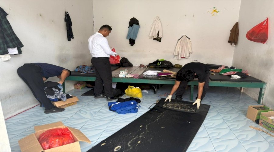 Pastikan Situasi Aman, Lapas Namlea Kembali Razia Warga Binaan