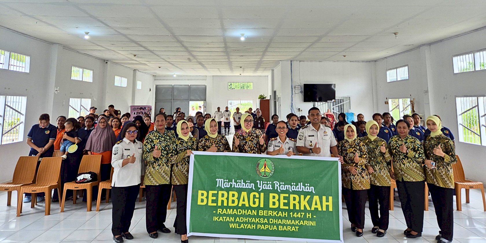 Lapas Perempuan Manokwari Sambut Kunjungan Ikatan Adhyaksa Dharmakarini Wilayah Papua Barat 