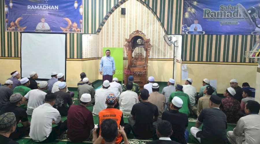 Warga Binaan Lapas Banjarmasin Khusyuk Jalani Ibadah Malam Ramadan