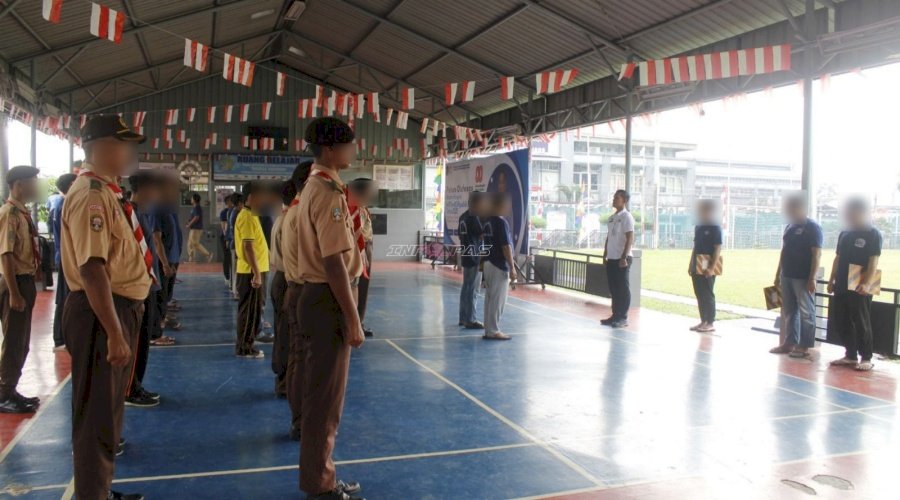 Latih Tanggung Jawab Terukur, Lapas Kelas I Cipinang Arahkan Pramuka Dukung Ketertiban