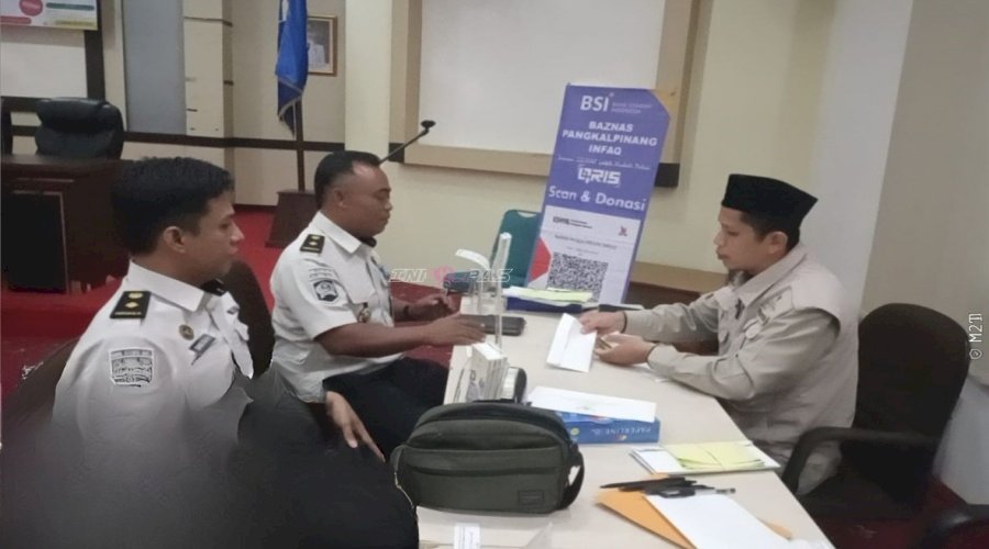  Ramadan Penuh Berkah, Lapas Pangkalpinang Titipkan Infaq dan Sedekah lewat Baznas