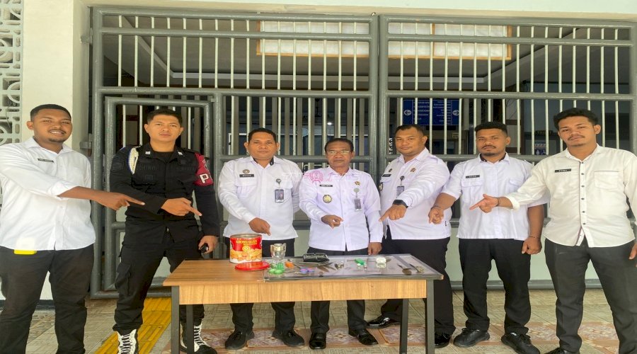 Langkah Preventif Lapas Ambon, Razia Barang Terlarang Demi Keamanan