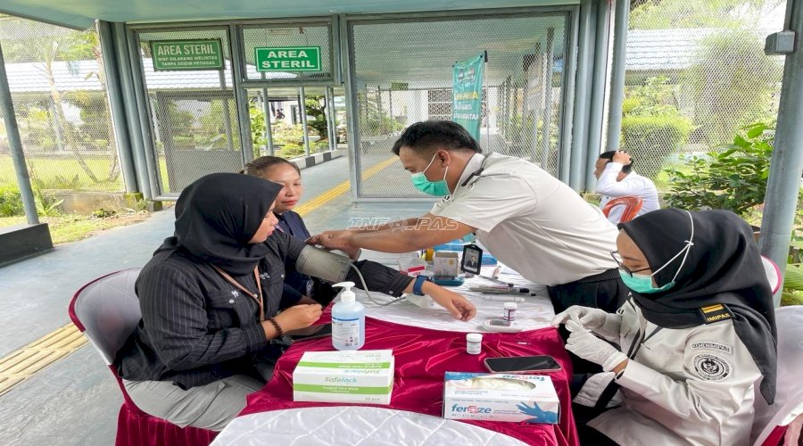 Lapas Narkotika Karang Intan Buka Layanan Kesehatan Gratis untuk Keluarga Warga Binaan 