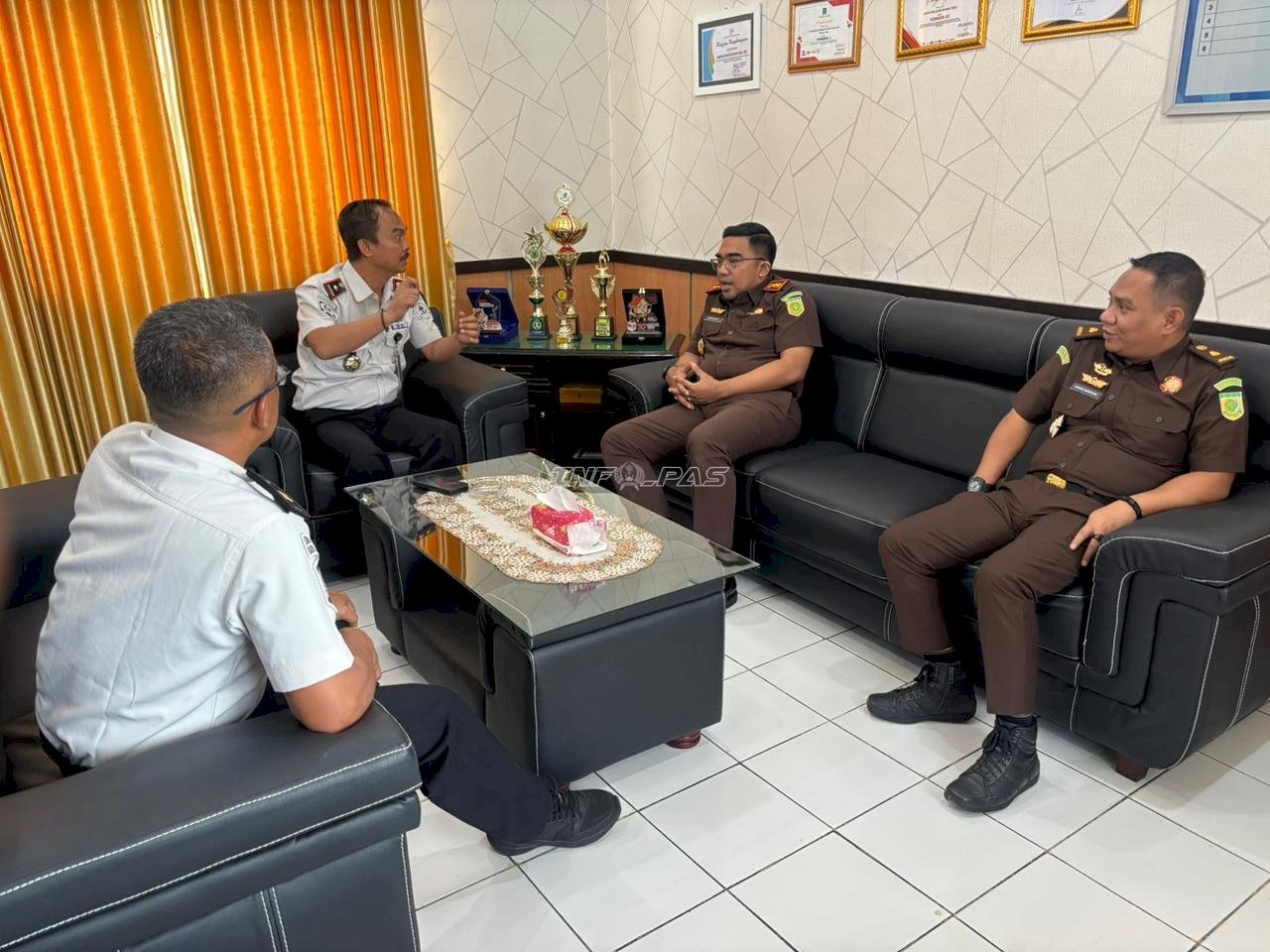 Lapas Muara Tebo Terima Kunjungan Kajari, Sinkronkan Pelaksanaan Putusan Pengadilan