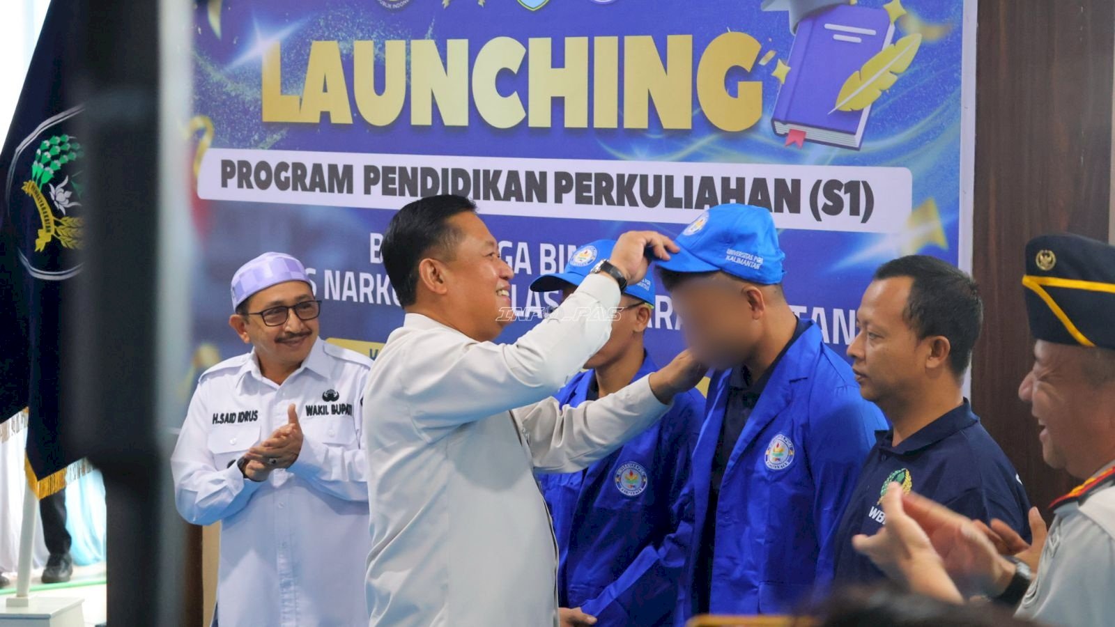 Perkuat Hak Pendidikan, Kakanwil Ditjenpas Kalsel Resmikan Kuliah S1 Warga Binaan