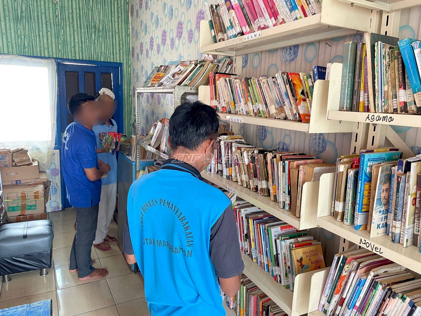 Buku Jadi Sahabat Warga Binaan Rutan Marabahan, Dukung Pembinaan lewat Literasi