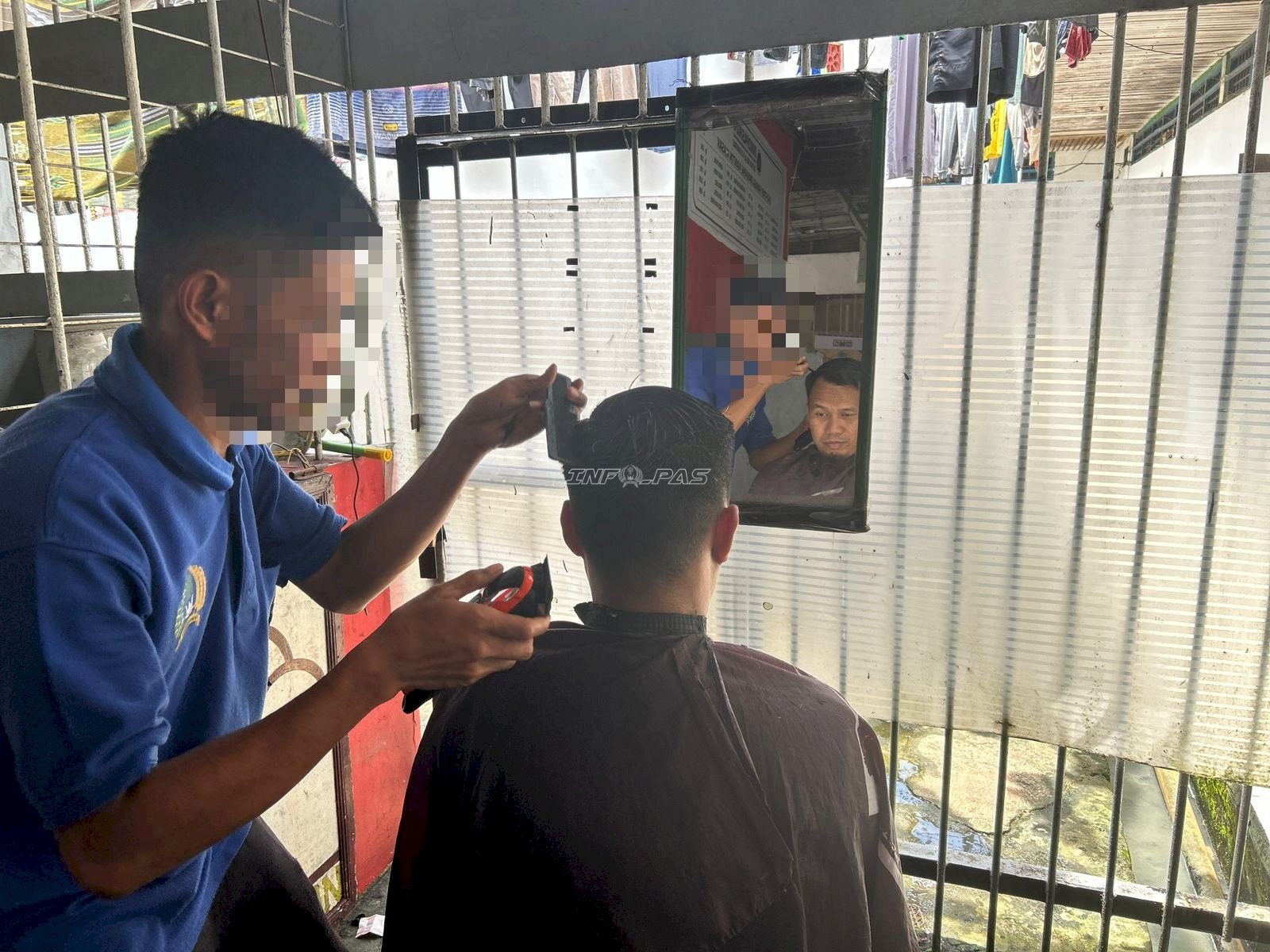 Rutan Rantau Latih Warga Binaan Keterampilan Barber untuk Bekal Mandiri