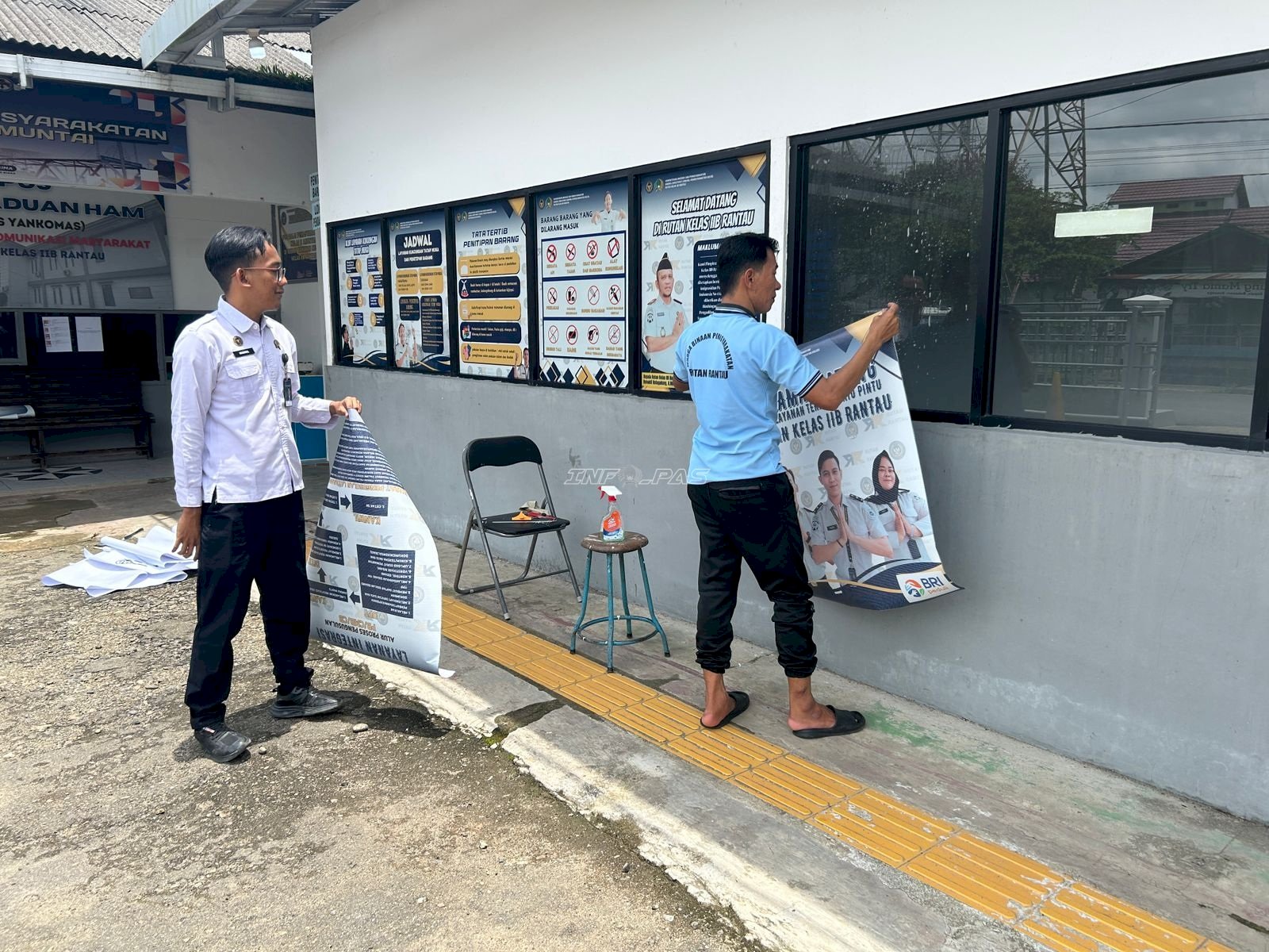 Asah Kreativitas, Warga Binaan Rutan Rantau Ikuti Pelatihan Filming Stiker