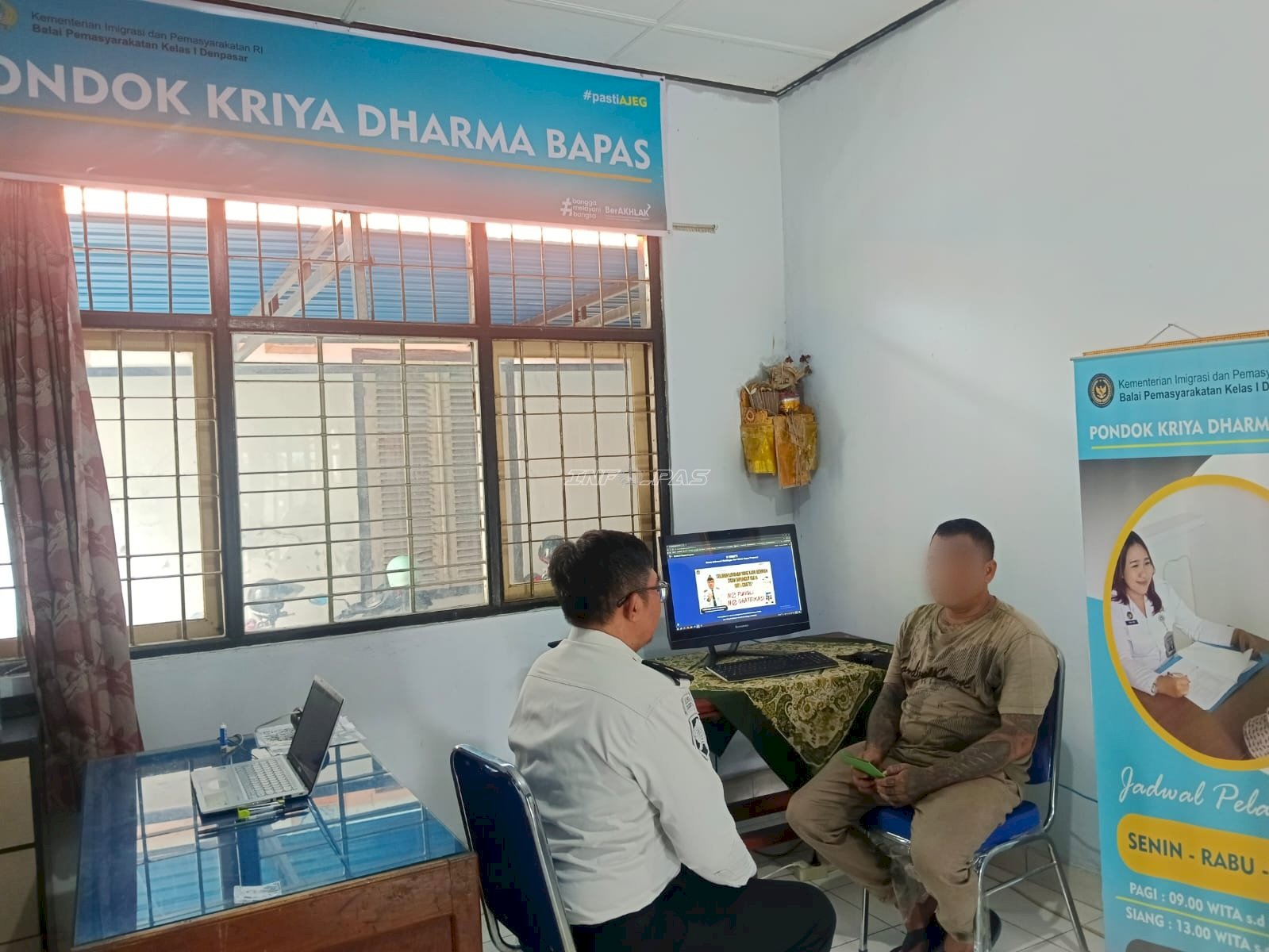 Dekatkan Layanan Pembimbingan, Bapas Denpasar Gelar Konseling Kepribadian di Pos Bapas Singaraja