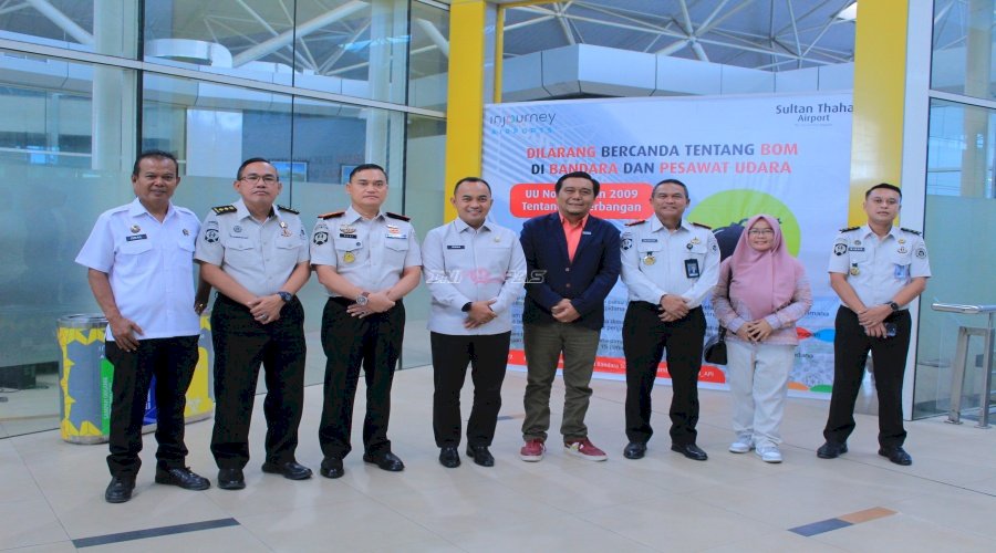 Kakanwil Ditjenpas Jambi Gelar Audiensi bersama General Manager PT. Angkasa Pura Bandara Sultan Thaha Jambi