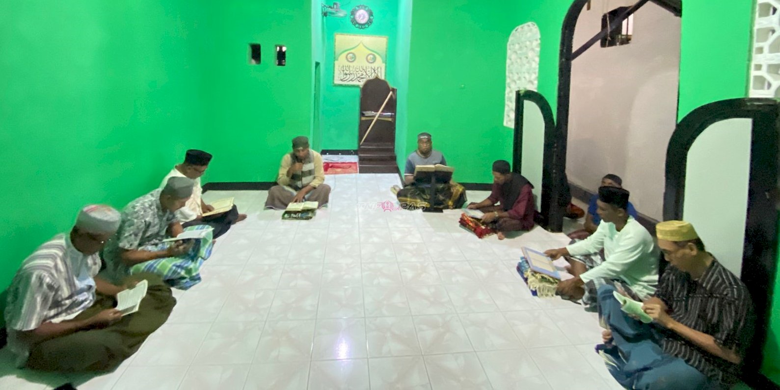 Tingkatkan Akhlak Warga Binaan di Bulan Ramadan, Lapas Wahai Konsisten Gelar Yasinan