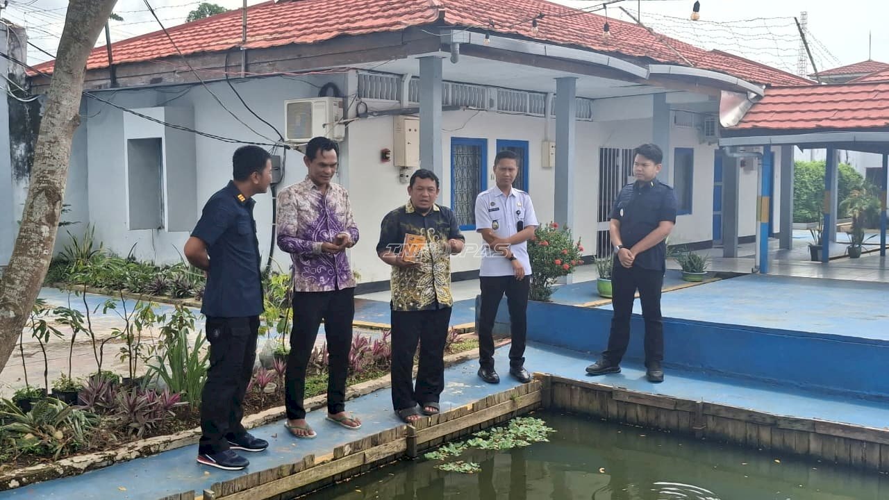 Rutan Marabahan Terima Monitoring DKPP Batola, Optimalkan Budidaya Ikan Nila