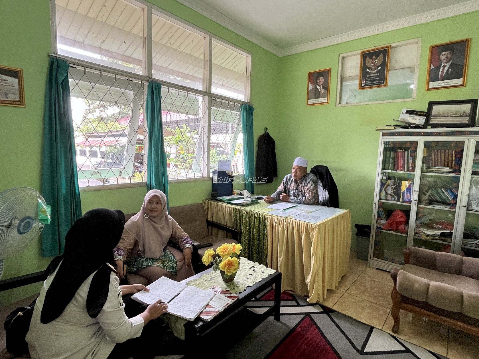 Perkuat Layanan Berbasis Halal, Lapas Tanjung Koordinasi dengan KUA Murung Pudak