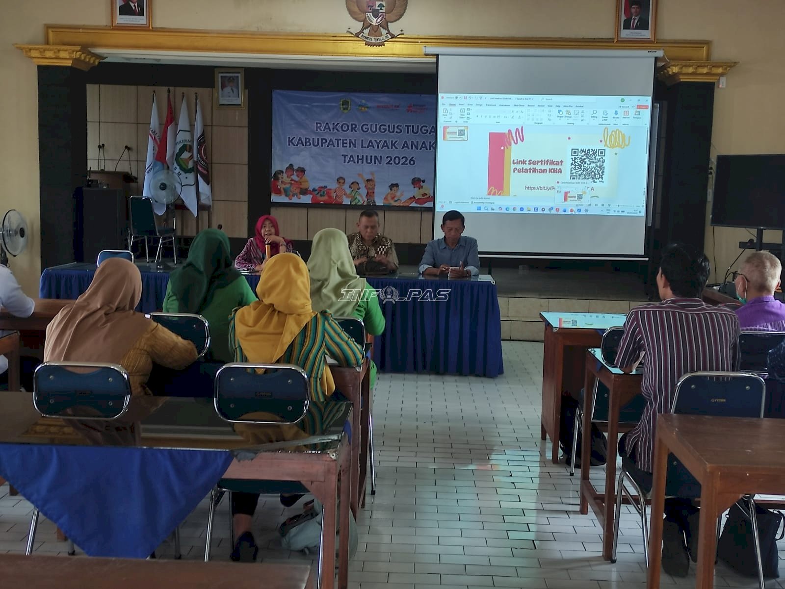 Perkuat Sinergi Perlindungan Anak, Bapas Klaten Hadiri Rakor Program Kabupaten Layak Anak