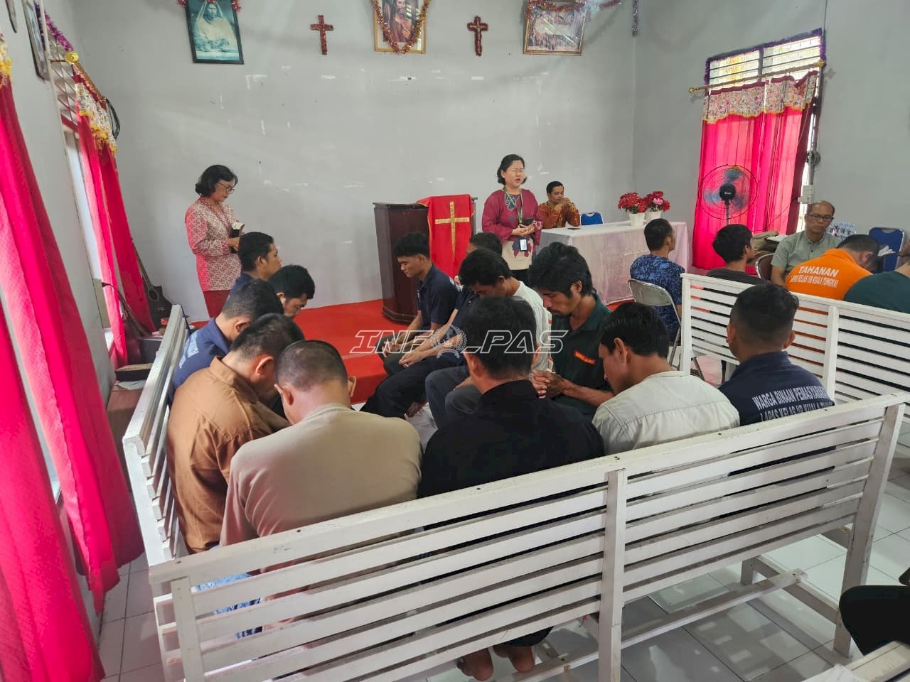 Lapas Kuala Tungkal Fasilitasi Ibadah dan Pendalaman Alkitab bagi Warga Binaan Nasrani