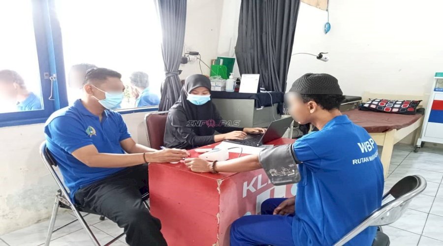 Pastikan Hak Kesehatan Terpenuhi, Klinik Pratama Rutan Marabahan Berikan Pelayanan Prima
