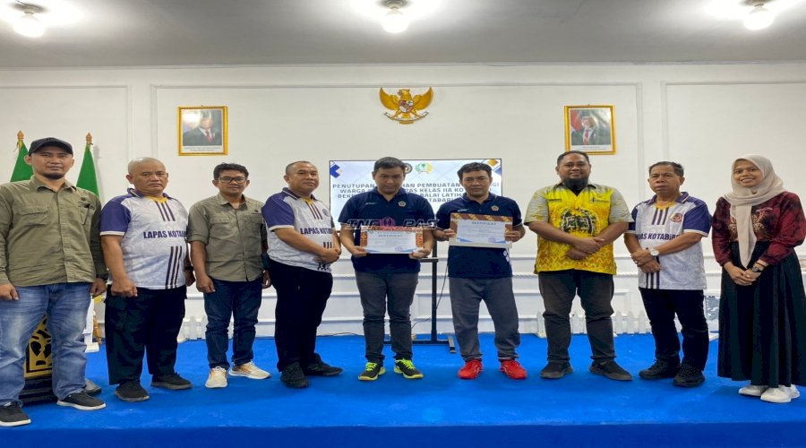 Pelatihan Pembuatan Roti di Lapas Kotabaru Resmi Ditutup, Bekali Warga Binaan Keterampilan Usaha