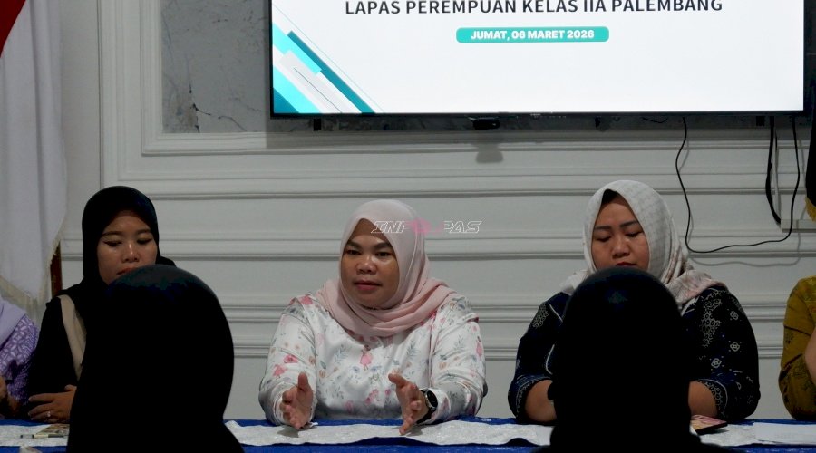 Seleksi Ketat Petugas Teladan Triwulan I, Tiga Petugas Lapas Perempuan Palembang Jalani Asesmen