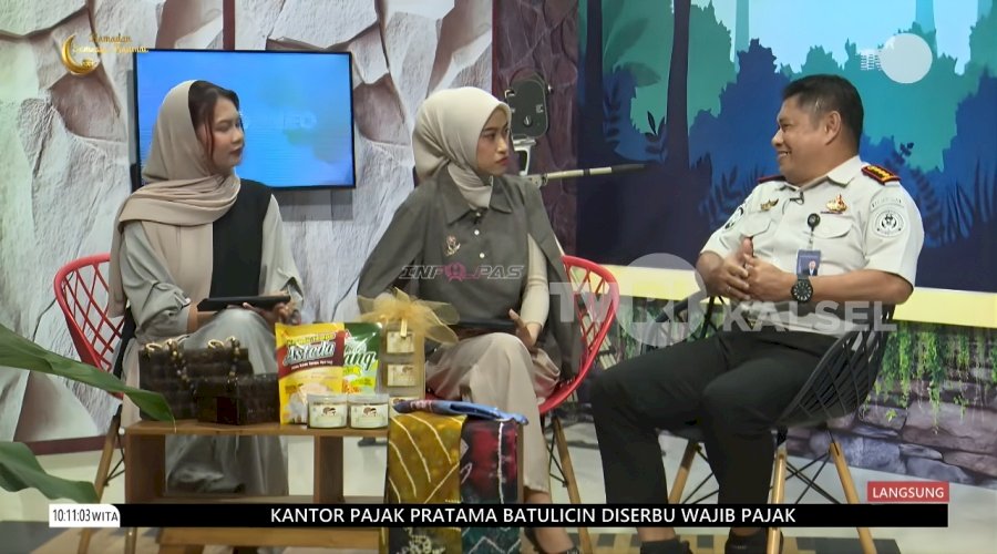 Kalapas Banjarmasin Tampil di TVRI Kalsel, Bahas Aktivitas Ramadan di Balik Jeruji