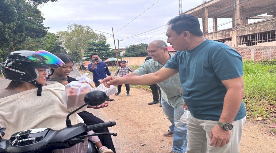 Berkah Ramadan, Rutan Pelaihari Bagikan Takjil untuk Masyarakat