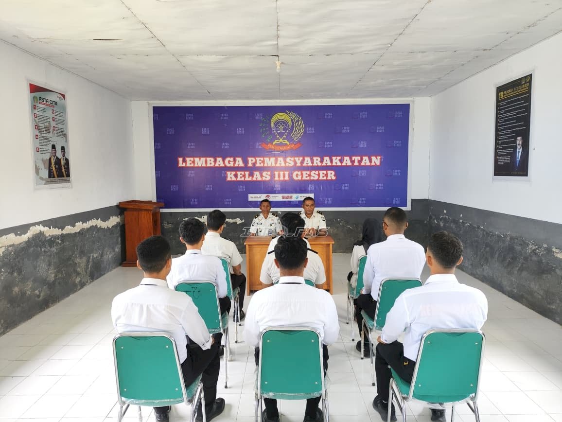 Pastikan Integritas, Lapas Geser Gelar Sosialisasi Antigratifikasi bagi Seluruh Pegawai 