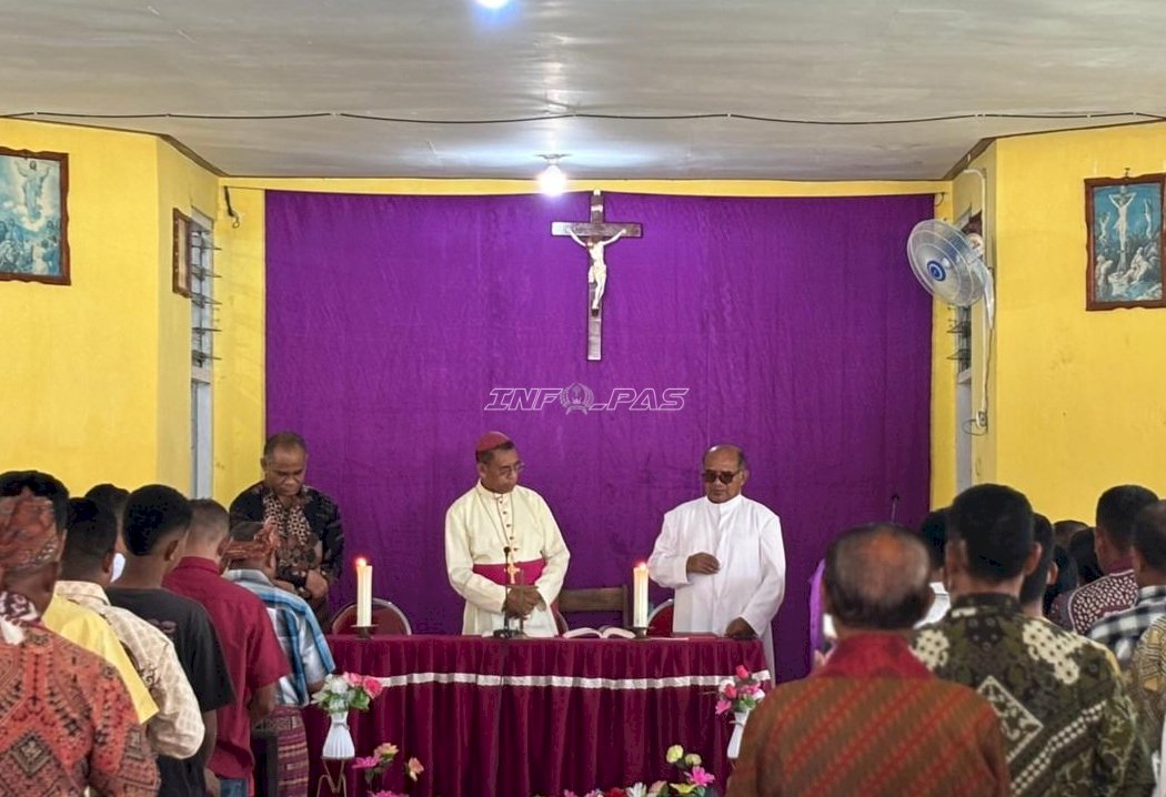 Uskup Atambua Pimpin Rekoleksi Prapaskah bagi Keluarga Besar Lapas Atambua