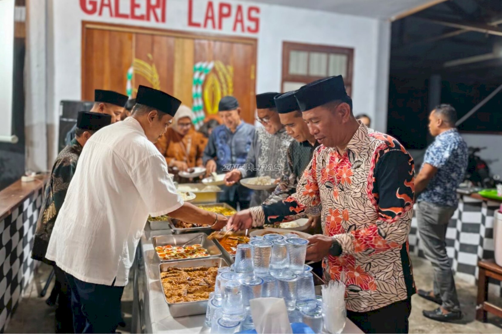 Pererat Soliditas, Lapas Bandanaira Buka Puasa bersama Forkopimcam dan Tokoh Agama