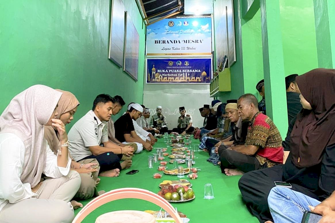 Lapas Wahai Pererat Silaturahmi lewat Buka Puasa bersama Warga Binaan