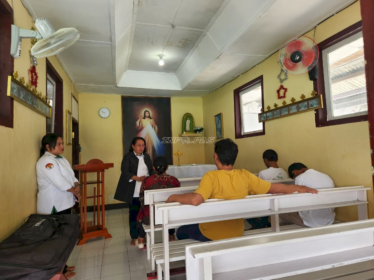 Sinergi Lapas Tual dan Kemenag Kota Tual Perkuat Spiritualitas Warga Binaan Kristen Protestan