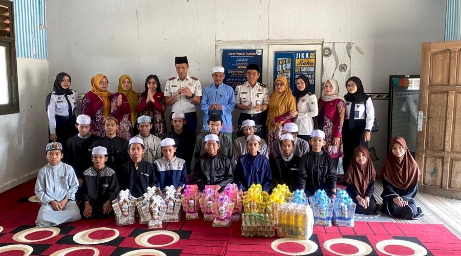 Rutan Barabai Berbagi Kebahagiaan, Salurkan Paket Lebaran untuk Anak Panti Asuhan