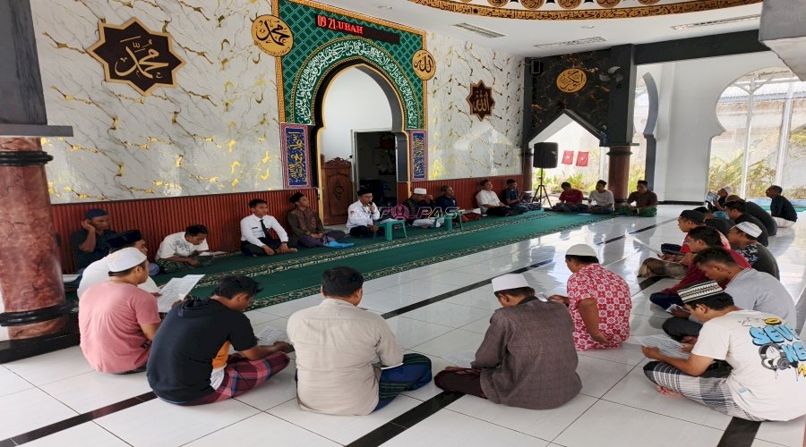 Gelar Pembinaan Rohani Islam, Lapas Pemuda Madiun Gandeng Kemenag Kota Madiun 