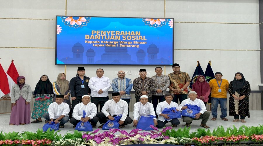 Kanwil Ditjenpas Jateng Tebar Kepedulian Ramadan melalui Bansos dan Buka Puasa Bersama