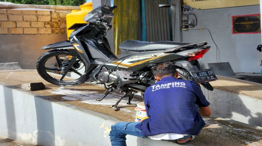 Tingkatkan PNBP, Unit Bisnis Cuci Steam Lapas Tual Kelola Pendapatan Secara Mandiri