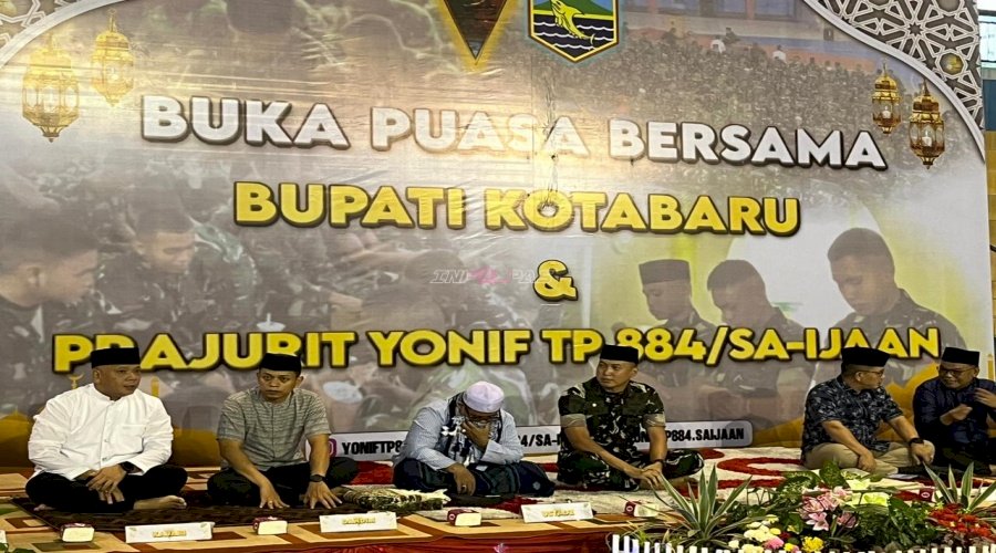 Lewat Buka Puasa Bersama, Lapas Kotabaru Perkuat Sinergi dengan Pemkab Kotabaru dan Yonif TP 884/Sa-ijaan