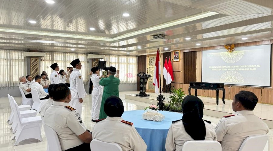 Lapas Kelas I Cipinang Tegaskan Keberhasilan Deradikalisasi, Napiter Kembali Ikrar Setia NKRI