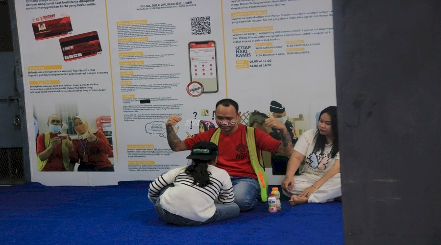 Kunjungan Ramadan di Lapas Pemuda Madiun Berlangsung Tertib, Warga Binaan dan Keluarga Manfaatkan Momen Silaturahmi