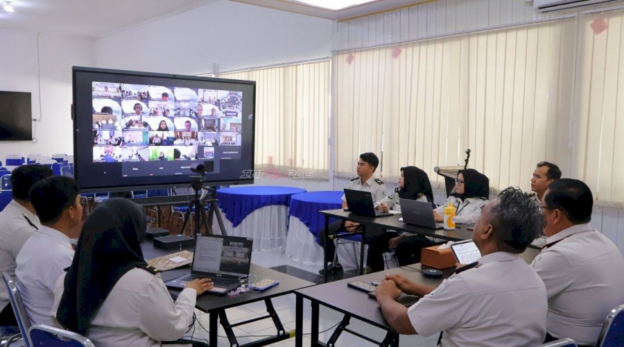 Implementasi SPIP Terpadu, Kanwil Ditjenpas Kalsel Gelar Bimtek Manajemen Risiko