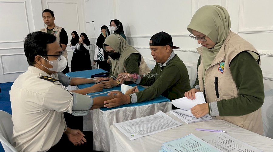 Pastikan Kesiapan Sambut Idulfitri 1447 H, Lapas Kotabaru Gelar Skrining Kesehatan Petugas