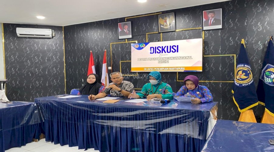 Lapas Perempuan Martapura Gelar Diskusi bersama Peserta Magang, Dorong Inovasi dan Kontribusi Nyata