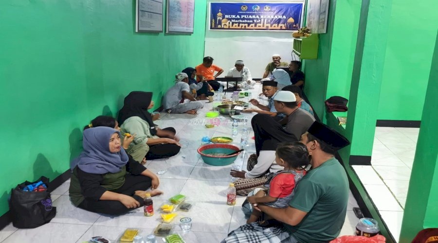 Ciptakan Suasana Mesra, Lapas Wahai Fasilitasi Buka Puasa Bersama Warga Binaan dan Keluarga