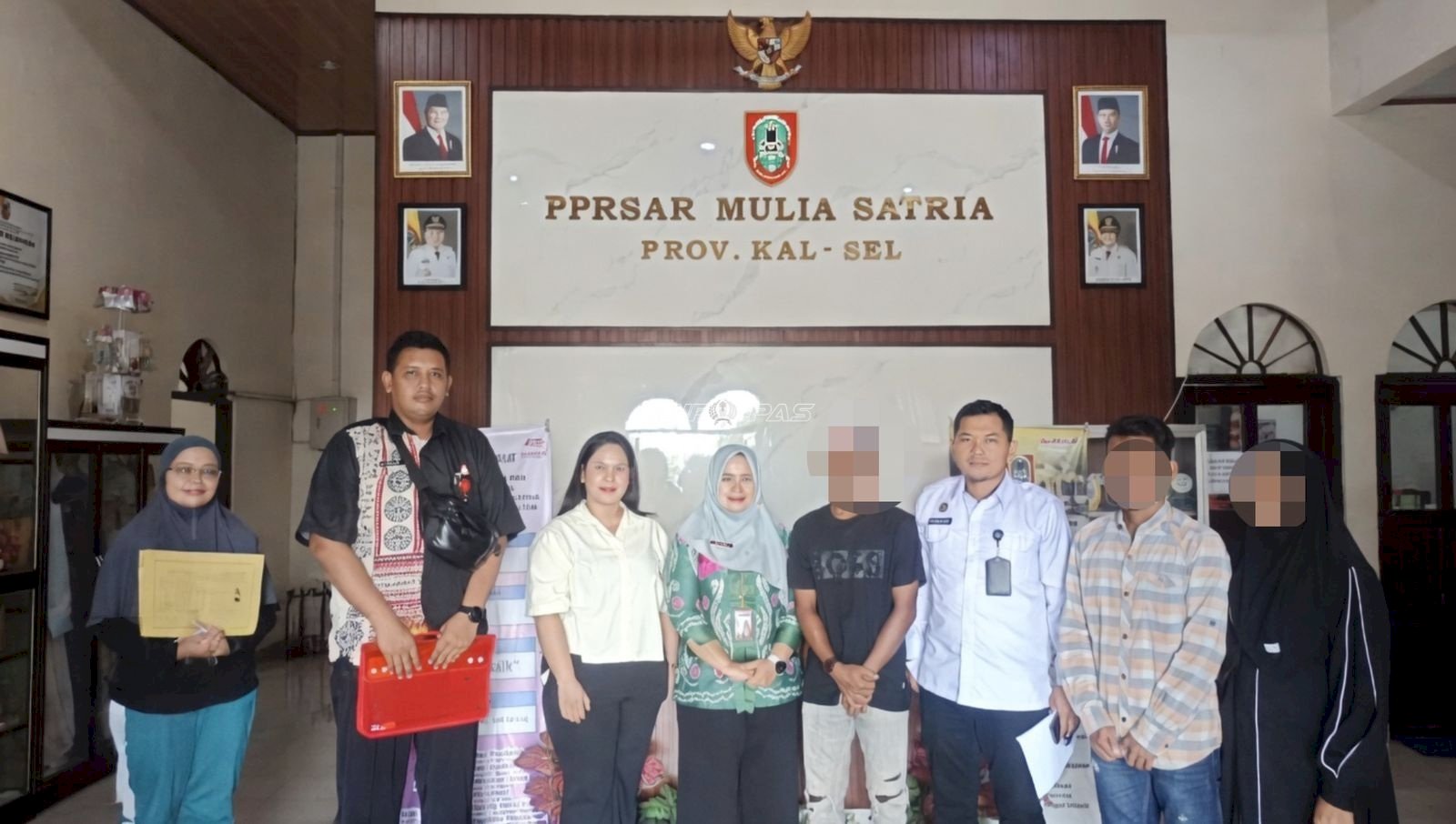 Jamin Hak Anak, Bapas Banjarmasin Dampingi Eksekusi Putusan ABH di PPRSAR Mulia Satria