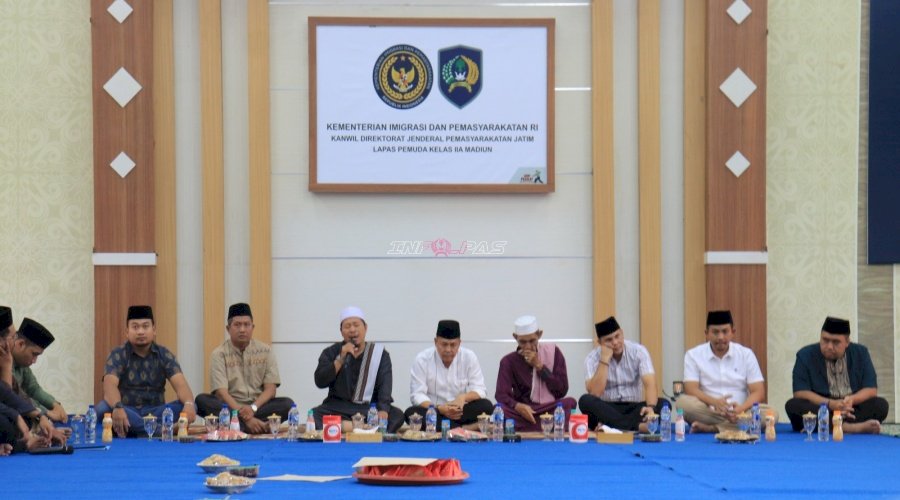 Buka Puasa Bersama Pererat Kebersamaan Ramadan di Lapas Pemuda Madiun 