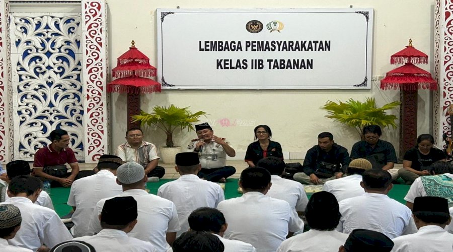 Ramadan Menyatukan, Lapas Tabanan Bangun Kebersamaan lewat Buka Puasa Bersama