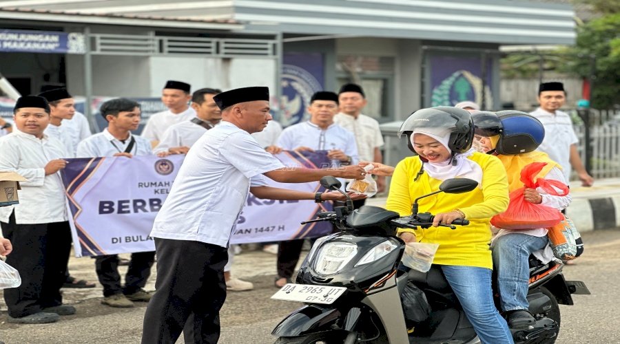Hangatnya Ramadan, Rutan Tanjung Berbagi Takjil bagi Masyarakat 